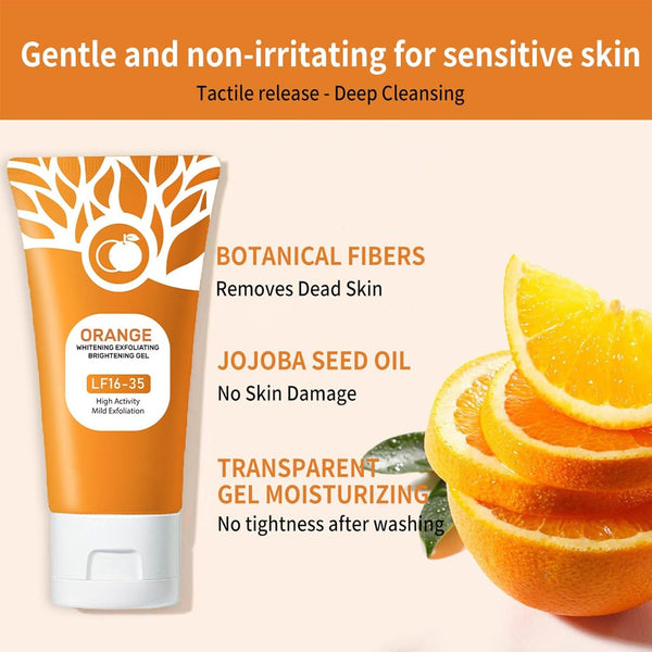 Gel de Exfoliere cu Portocală